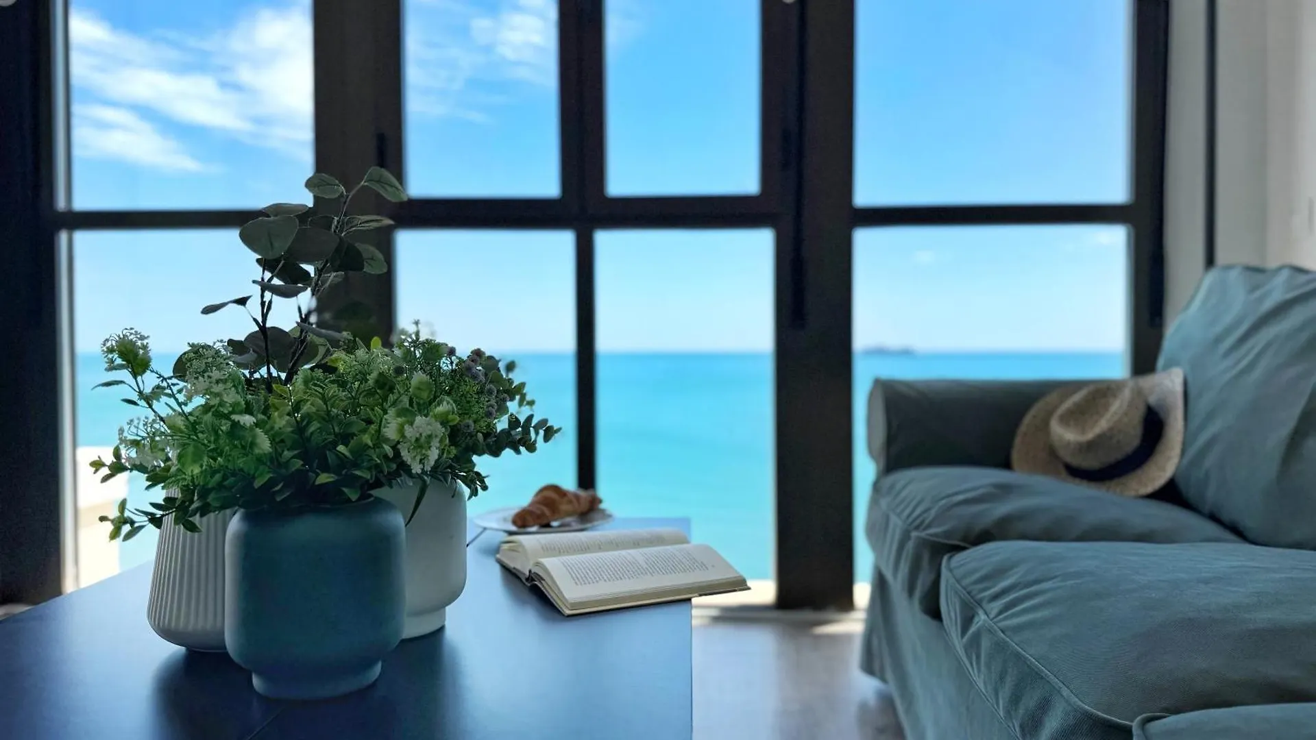 דירה מאלגה Apartamento Malagueta Premium Con Terraza Y Vistas Al Mar ספרד