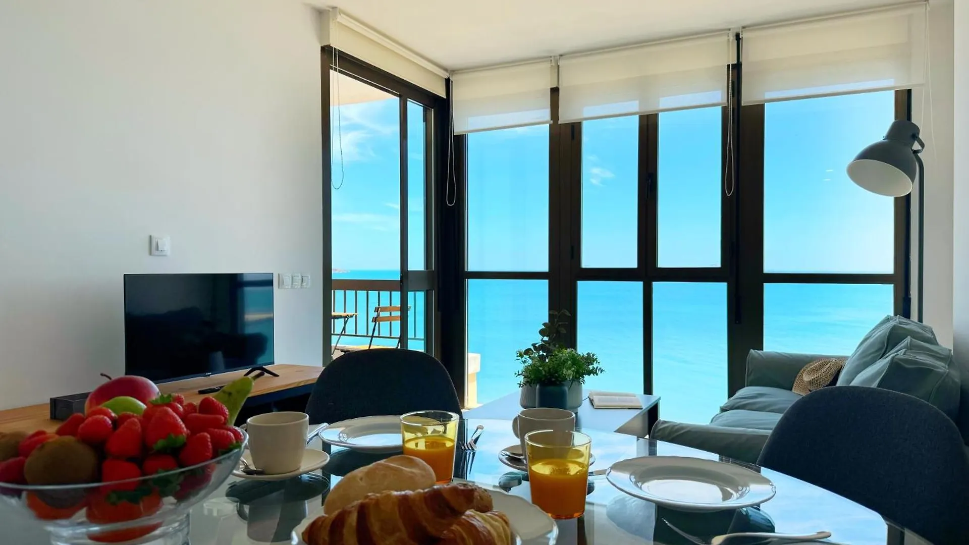 מאלגה Apartamento Malagueta Premium Con Terraza Y Vistas Al Mar דירה