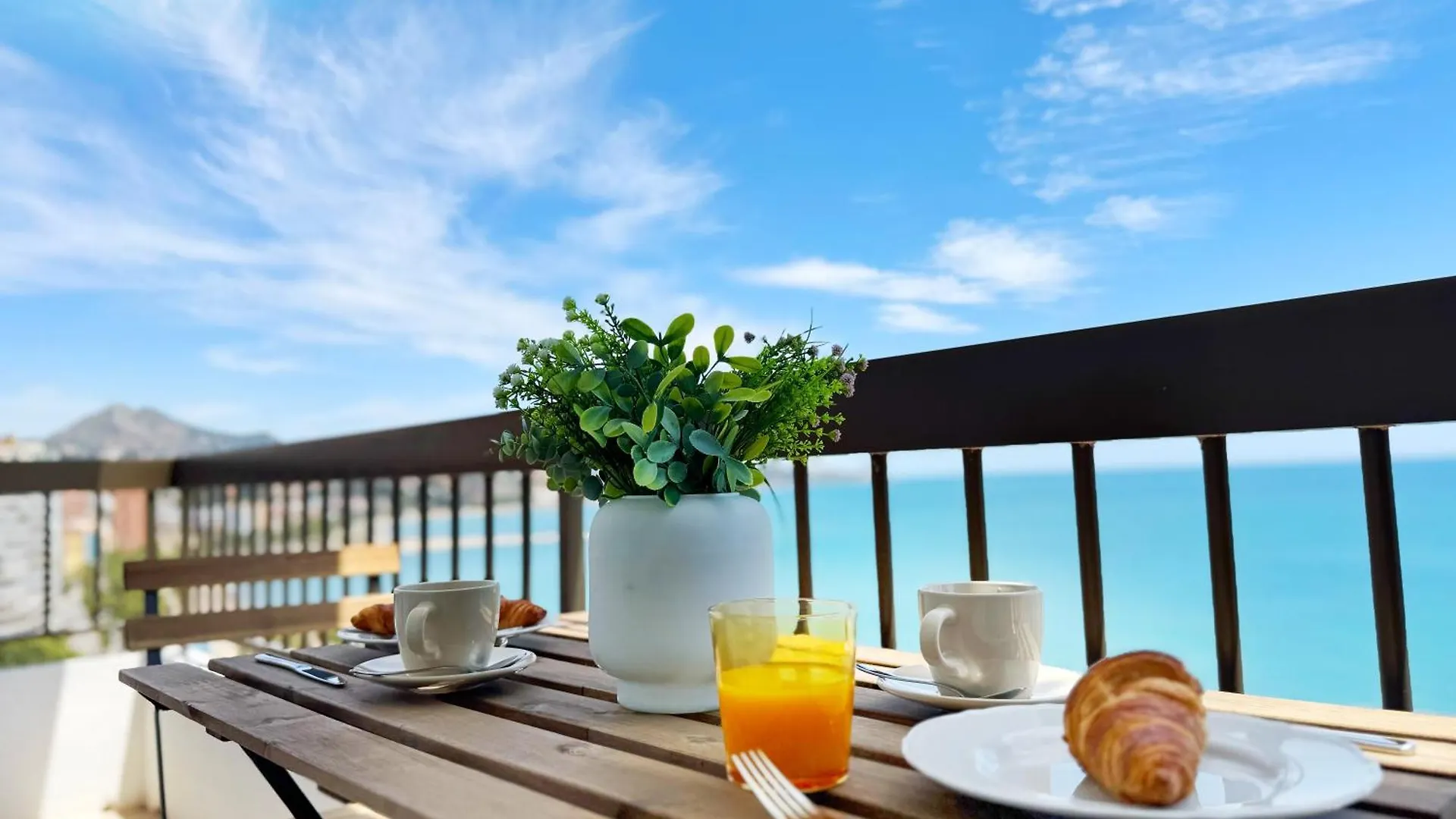 מאלגה Apartamento Malagueta Premium Con Terraza Y Vistas Al Mar 0*,  ספרד