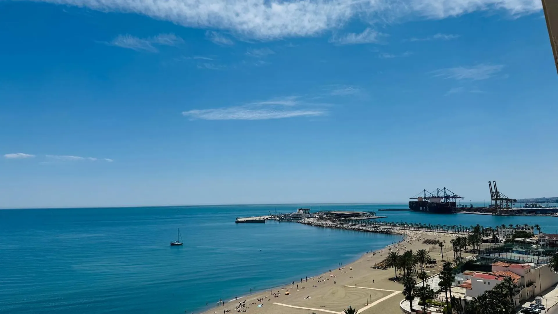 מאלגה Apartamento Malagueta Premium Con Terraza Y Vistas Al Mar דירה