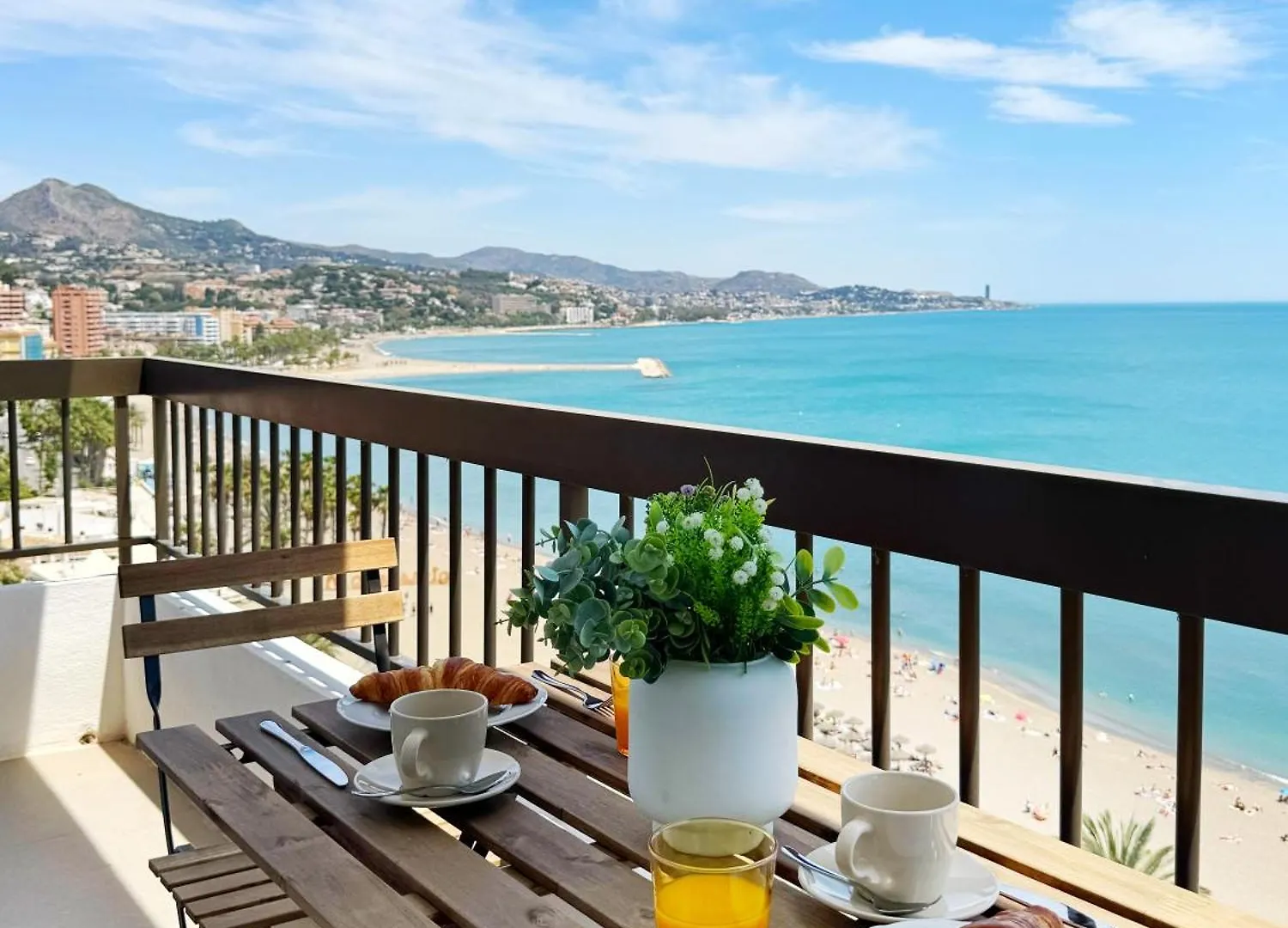 Apartamento Malagueta Premium Con Terraza Y Vistas Al Mar مالقة إسبانيا