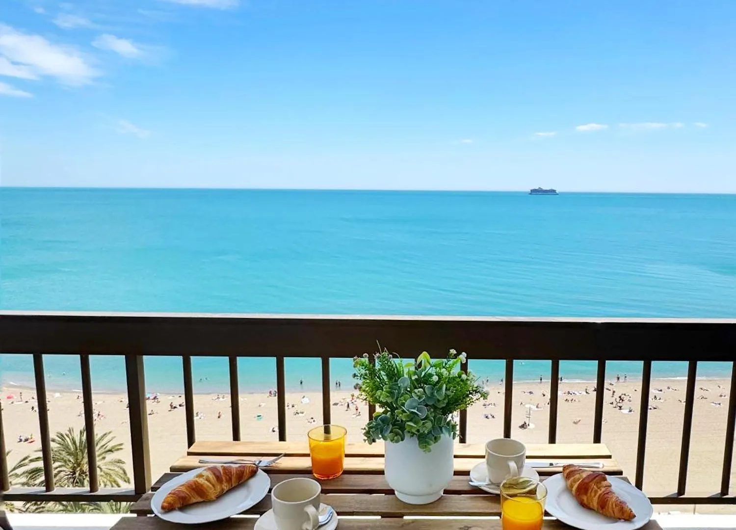 Apartamento Malagueta Premium Con Terraza Y Vistas Al Mar مالقة 0*,